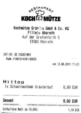 ttmp H�ffner Kochm�tze Restaurant